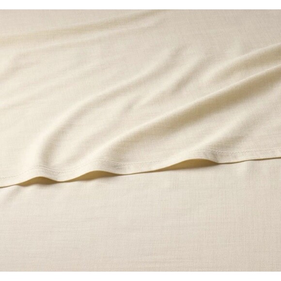 4pc King Woven Sheet Set Tan - Hearth & Hand with Magnolia NEW - Picture 3 of 7